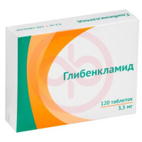 Глибенкламид таблетки 3.5мг №120