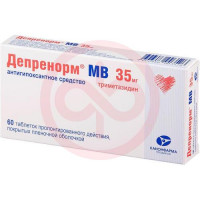 Депренорм мв таблетки пролонгированного действия покрытые пленочной оболочкой 35мг №60
