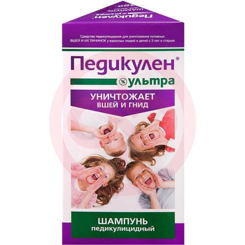 Педикулен ультра шампунь 200мл от вшей и гнид