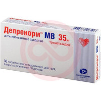 Депренорм мв таблетки пролонгированного действия покрытые пленочной оболочкой 35мг №30