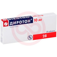 Диротон таблетки 10мг №28