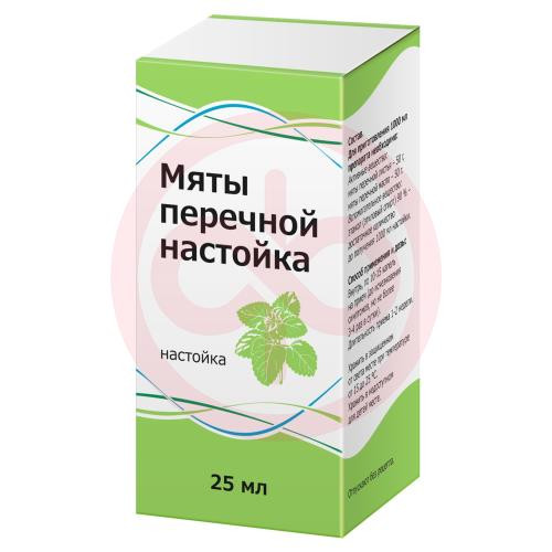 Мяты перечной настойка 25мл