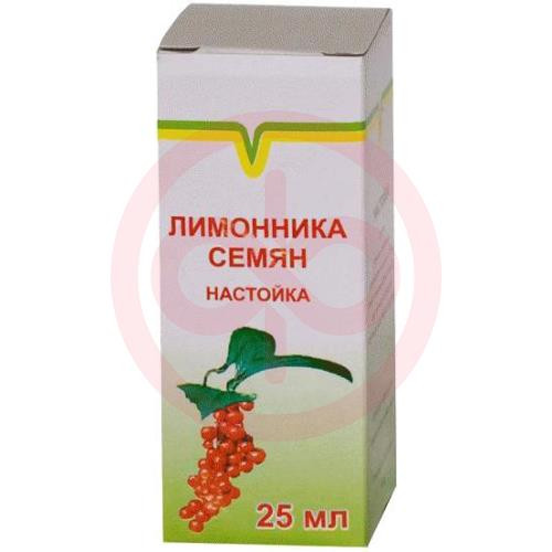 Лимонника семян  настойка 25мл