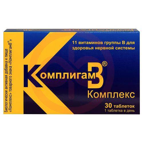 Комплигамв комплекс таблетки 1000мг №30