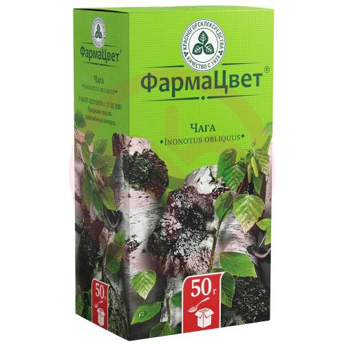 Чага сырье растительное измельченное 50г