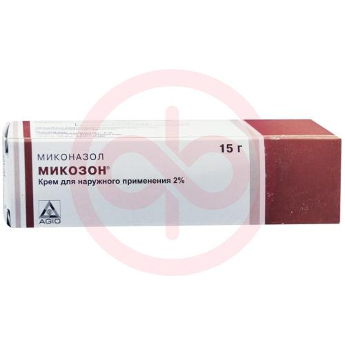 Микозон крем для наружного применения 2% 15г