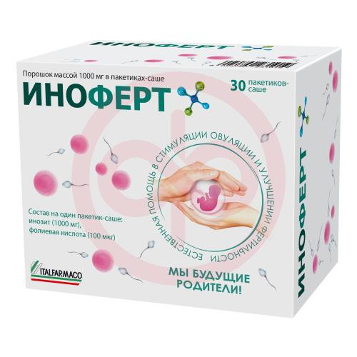 Иноферт порошок 1000мг №30 Иноферт порошок 1000мг №30