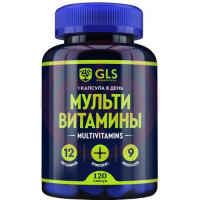 Джи эл эс мультивитамины 12 + 9 капсулы 420мг №120