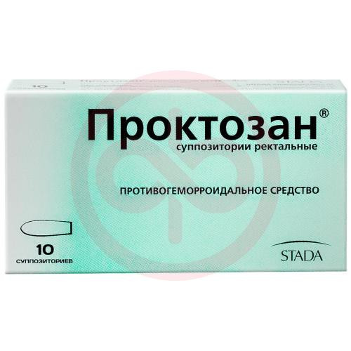 Проктозан суппозитории ректальные №10