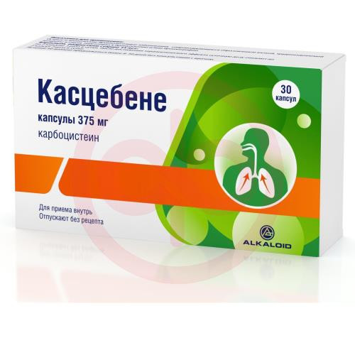 Касцебене капсулы 375мг №30
