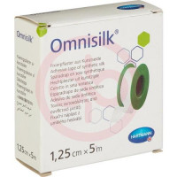 Омнисилк пластырь 1,25смх5м шелк белый