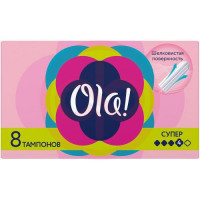 Ола тампоны №8 шелк поверхн супер