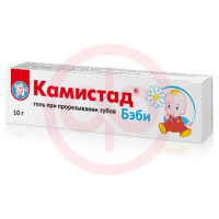 Камистад бэби гель для местного применения 10г п/прорезывании зубов