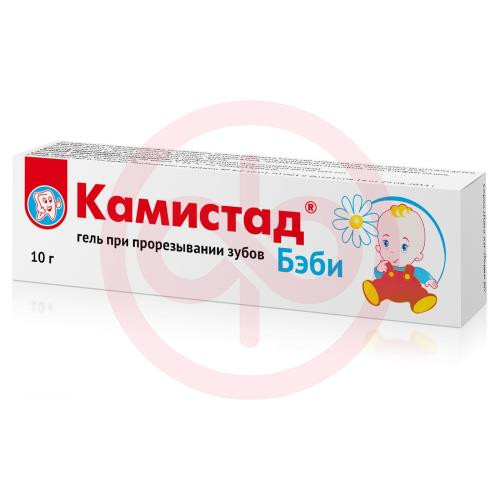 Камистад бэби гель для местного применения 10г п/прорезывании зубов
