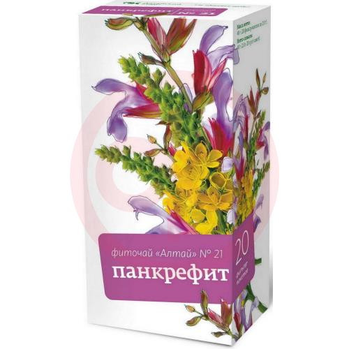 Алтай фиточай 2г №20 №21 панкрефит