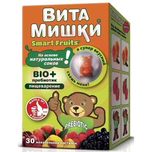 Витамишки био плюс пребиотик пастилки жевательные №30