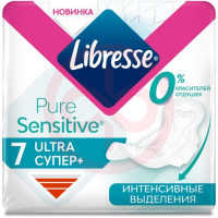 Либресс пурсенситив прокладки гигиенические №7 ультра супер +