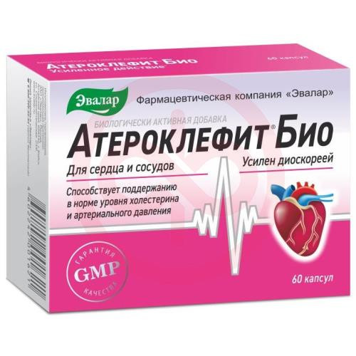 Эвалар атероклефит био капсулы №60 бад