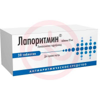 Лапоритмин таблетки 25мг №30