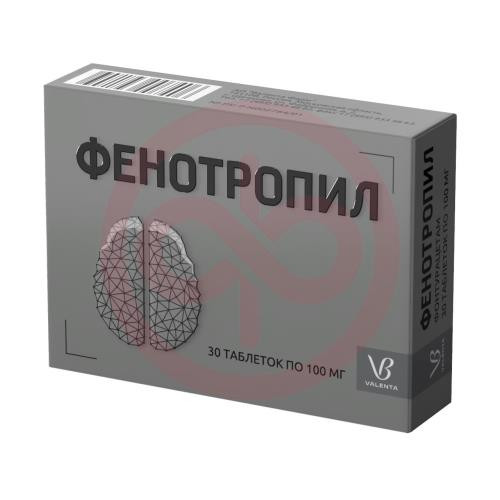 Фенотропил таблетки 100мг №30