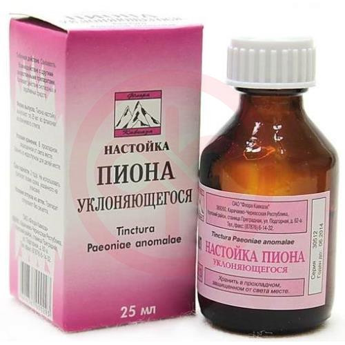 Пиона уклоняющегося  настойка 25мл