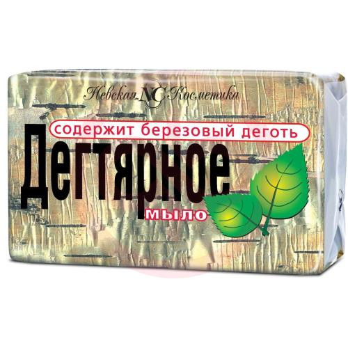 Невская косметика мыло 140г дегтярное