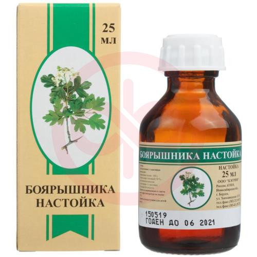 Боярышника настойка 25мл