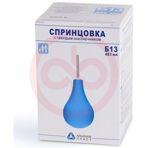 Альпина пласт спринцовка пвх №13б тверд након 483мл