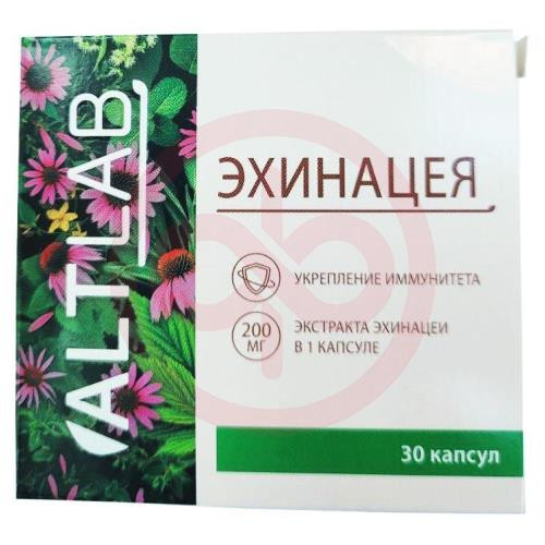 Алтлаб эхинацея капсулы 200мг 256мг №30 (бад)