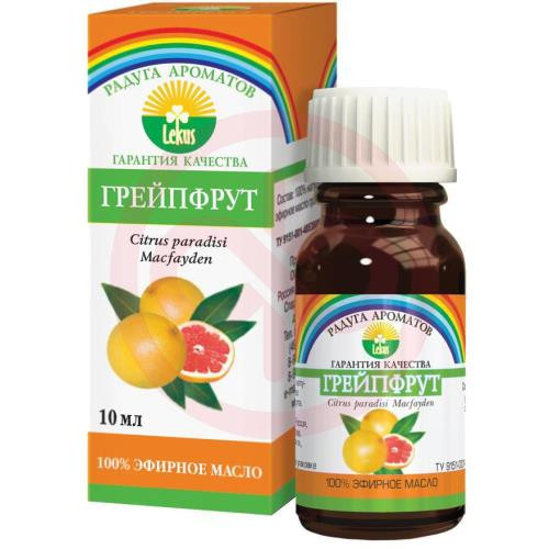Лекус радуга ароматов масло эфирное 10мл грейпфрут