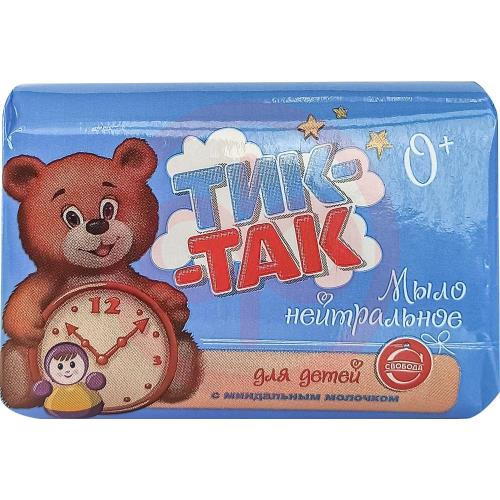 Тик-так мыло детское 90г с миндальн. молочком
