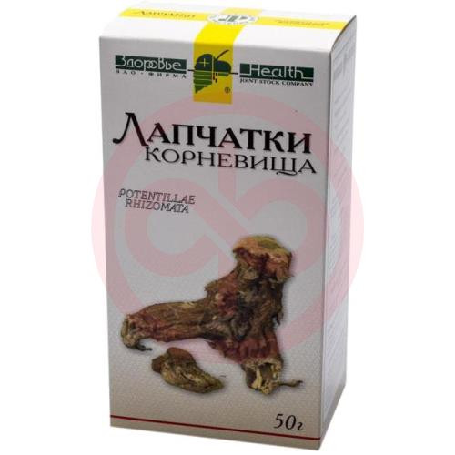 Лапчатки корневища корневища измельченные 50г