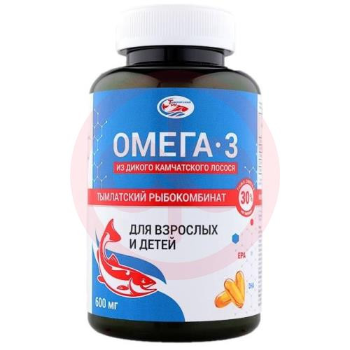 Салмоника омега-3 капсулы 600мг №240 из дикого камчатского лосося д/взрослых и детей