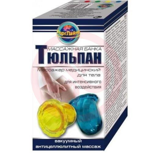 Торг лайнс банка вакуумная №2 массажн а/целлюлит тюльпан интенс
