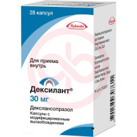 Дексилант капсулы с модифицированным высвобождением 30мг №28