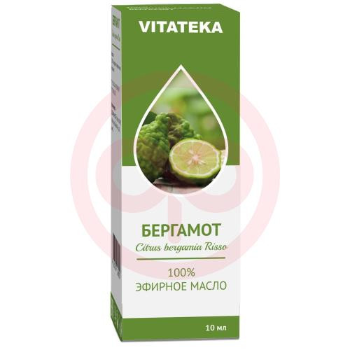 Витатека масло эфирное 10мл бергамот Витатека масло эфирное 10мл бергамот