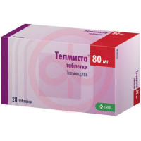 Телмиста таблетки 80мг №28