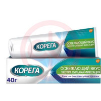 Корега крем для фиксации зубных протезов 40г освеж. вкус