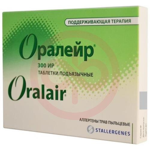 Оралейр таблетки подъязычные 300 ир №90