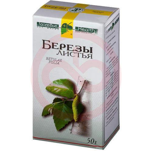 Березы листья измельченные 50г