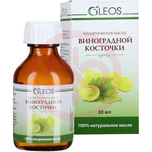 Олеос масло косметическое 30мл виноградной косточки