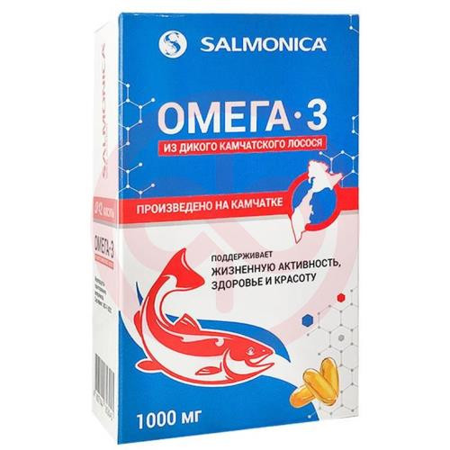 Салмоника омега-3 капсулы 1000мг №42 из дикого камчатского лосося