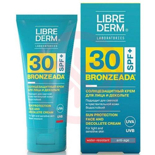 Либридерм бронзиада крем 50мл солнцезащ. увлажн. анти-эйдж spf30