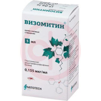Визомитин капли глазные 0,155 мкг/мл 5мл