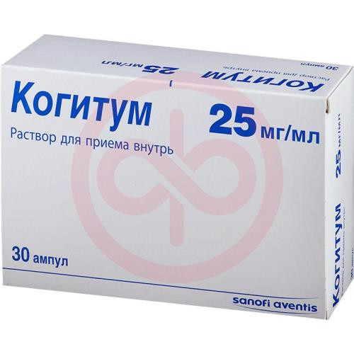 Когитум раствор для приема внутрь 25мг/мл 10мл №30