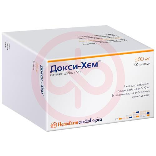 Докси-хем капсулы 500мг №90