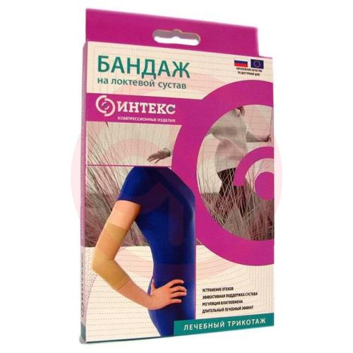 Интекс бандаж на локтевой сустав (налокотник) 1кл р l