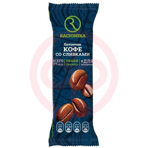 Рационика диет батончик 50г кофе со сливками