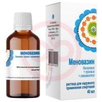 Меновазин раствор для наружного применения спиртовой 40мл