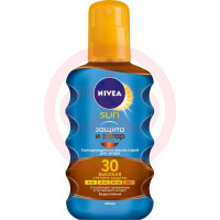 Нивея сан масло-спрей 200мл д/загара защита + загар spf30 /арт. 86038/